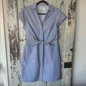 Vineyard Vines Striped Blue and White Dress